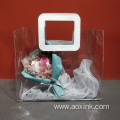 Clear Gift Bags Wedding Packaging Luxury With Handle